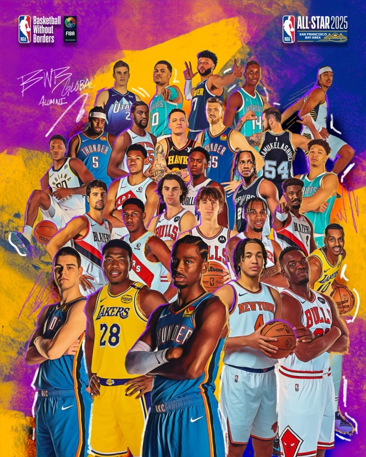 NBA官方:第9届篮球无疆全球训练营将在旧金山全明星期间进行